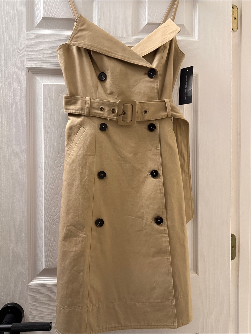 Belted trench dress - Picture 3 of 3